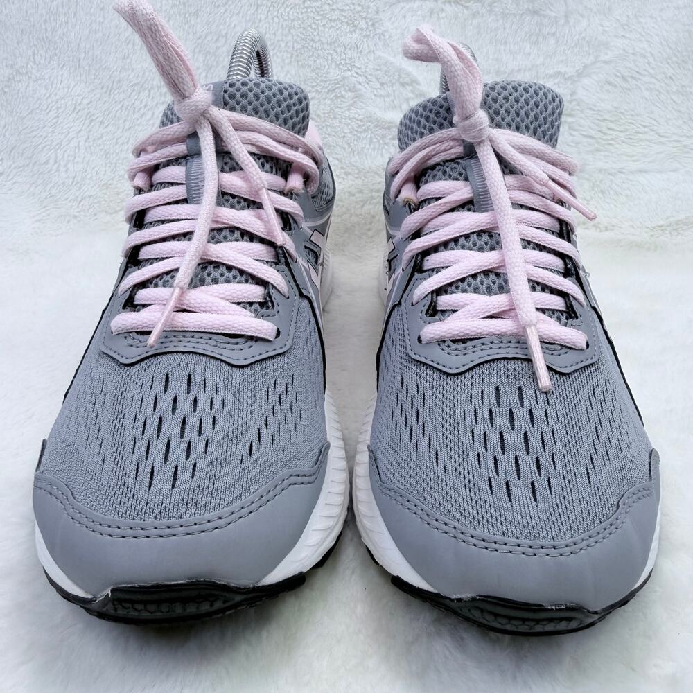 ASICS GEL-CONTEND 7 Womens Running Shoes Sheet Rock Pink Salt Size 7.5 Wide Mesh - Picture 3 of 10